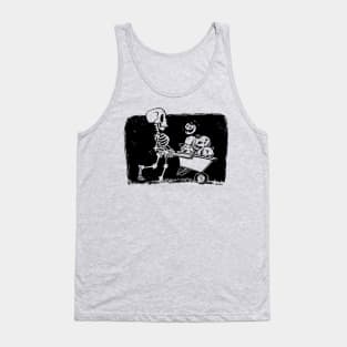 Wheelbarrow full of Pumpkins Tank Top